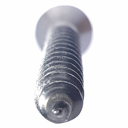 #8 x 2-1/2" Flat Head Sheet Metal Screws, Square Drive, Stainless Steel 18-8, Full Thread, Bright Finish, Self-Tapping, Quantity 50 By Fastenere - size: #8 x 2-1/2" (50 Pack)