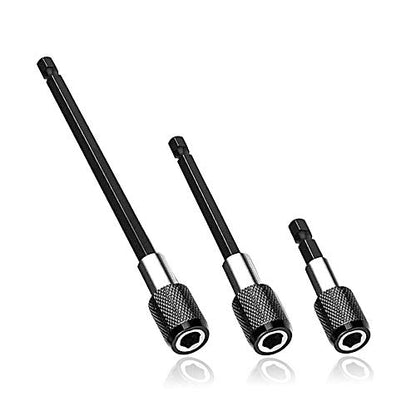 Saiper 1/4 Inch Hex Shank Magnetic Screwdriver Bit Holder 2", 4", 6"