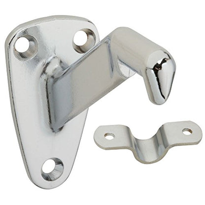 National Hardware N274-258 V112 Handrail Bracket in Satin Chrome - color: Satin Chrome