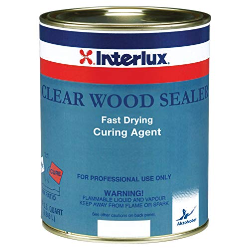 Interlux YVA328/QT Clear Wood Sealer - Part B (Curing Agent), Quart - style: Part B - Curing Agent