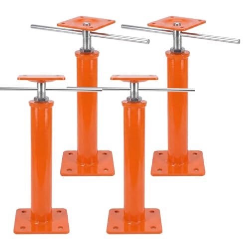 4 Pack House Floor Jacks, 16"-21" Height Range, 11023 LBS Max Load - size: 16"-21"