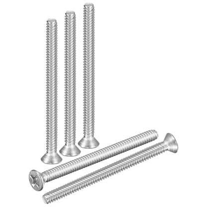 DTGN #6-32x1-7/8 Phillips Flat Head Machine Screw 304 Silver 30pcs - color: Silver, size: #6-32x1-7/8"