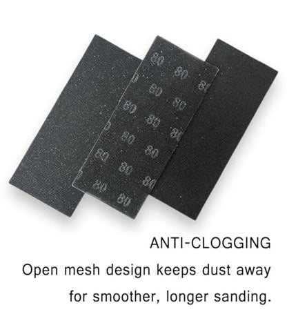 Sanding Mesh Sheets 12 Pack, 4.5 x 11 Inch Sanding Net Sheets, Grit 220, Double Side Open Mesh, Dust Free Sandpaper for Wood, Drywall, Metal - style: #220-12pcs