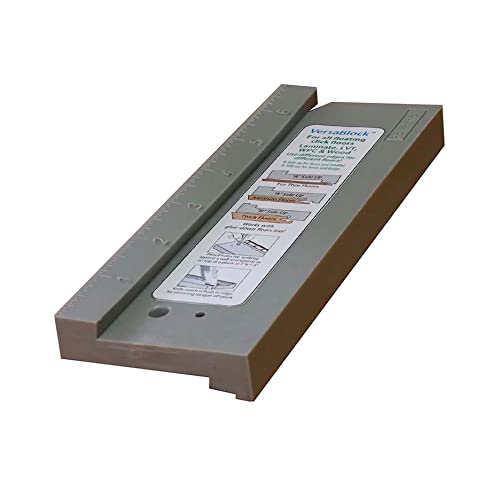 CalFlor VersaFloor Pro Installation Kit – VersaBlock, Heavy‑Duty Steel Pull Bar & MultiSpacers (Wood, Laminate, Vinyl, Click‑Tile)