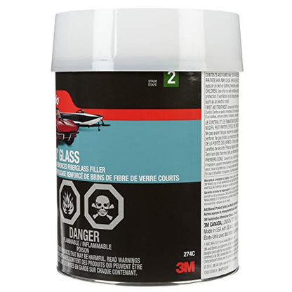 Bondo Bondo-Glass Reinforced Filler, 00274, 1 Gallon - size: 1 Count (Pack of 1)