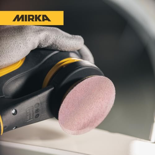 Mirka Abranet 3 Inch 220 Grit Mesh Sanding Discs, Hook and Loop, 50 Pack - size: Grit 220