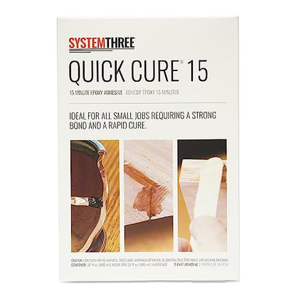 System Three Quick Cure 15 Epoxy Adhesive, 1/2 Gallon Kit - size: 1/2 Gallon