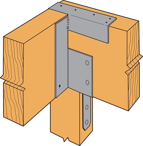 Simpson Strong-Tie ECC88 - End Column Cap- Gray Paint