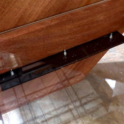 CounterBalance Stair Tread Bracket, Powdercoated Black, Import. Set of 2.