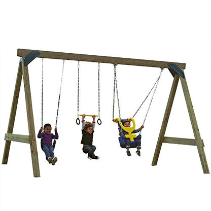 Swing-N-Slide Scout Custom DIY Play Set Hardware Kit (wood not included) Brown