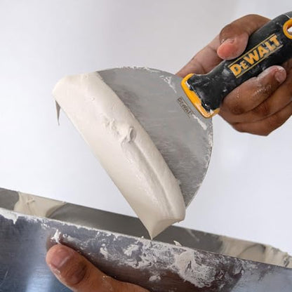 DEWALT 10" Putty Knife | Stainless Steel w/Soft Grip Handle | DXTT-2-146 - size: 10-Inch