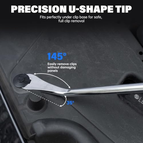 ROTATION Door Upholstery, Panel, Trim Removal Tools for Auto - color: Red_1pc