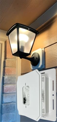 iMBAPrice IMBA-8081F Non- Metallic Universal Siding Block for Light Fixtures and Receptacles, Cover with Flanges 6.5-Inch x 6.5-Inch, White - color: White