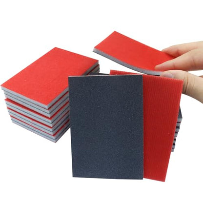 20Pcs 320 Grit Sanding Sponge Set - style: 320 Grit-20 Pcs