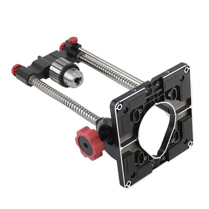 1348 Drill Guide, Heavy-Duty Portable Drill Press Jig, 1/2 in Keyed Chuck