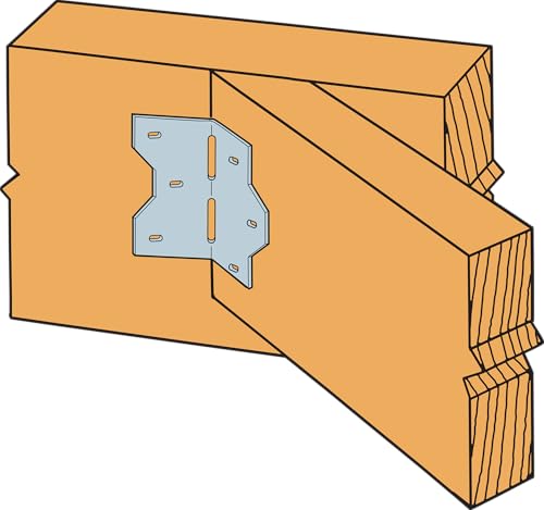 Simpson Strong-Tie LS30 LS 3-3/8 in. 18-Gauge Adjustable L Angle (Pack of 50) - size: 50 Pack
