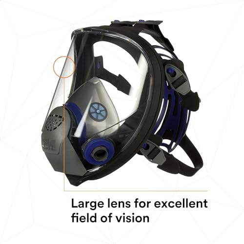 3M Ultimate FX Full Facepiece Reusable Respirator FF-403, NIOSH, ANSI, Lg - size: Large