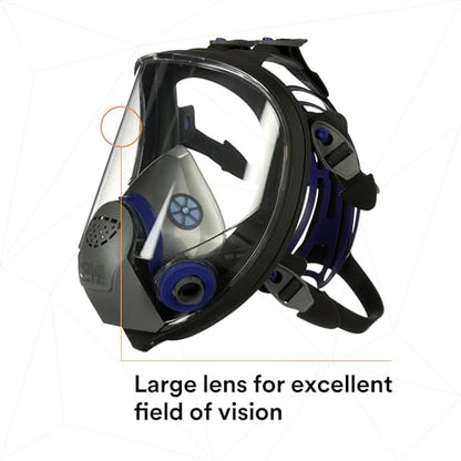 3M Ultimate FX Full Facepiece Reusable Respirator FF-402, NIOSH, ANSI, Med - size: Medium