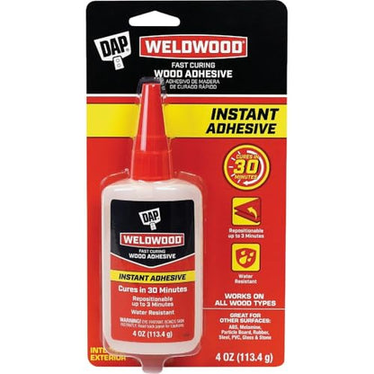 DAP Weldwood Instant Adhesive, 4 Oz (7079800131)