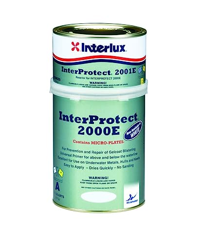 Interlux Y2000EKIT/QT InterProtect 2000E Epoxy Primer - Gray Kit, Quart - size: 32 Fl Oz (Pack of 1)