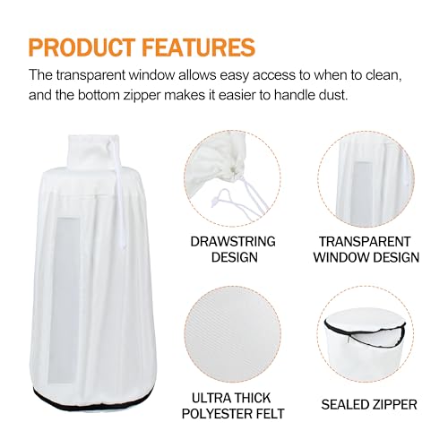 Dust Collector Bag & Hose Reducer for Woodworking Planers