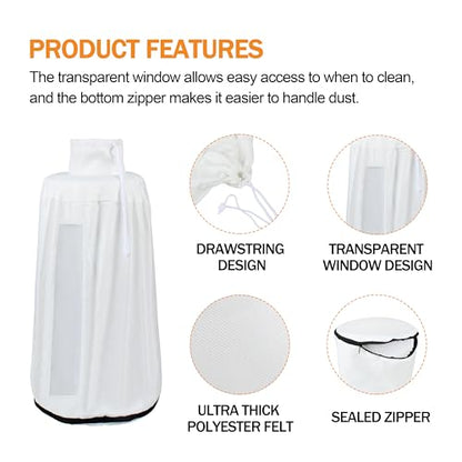 Dust Collector Bag & Hose Reducer for Woodworking Planers