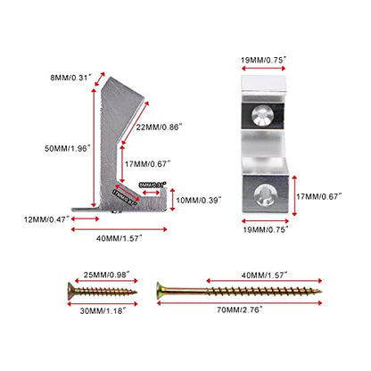 CNQLIS Squeaky Floor Repair Kit – 6Pcs, White, for 5/8"+ Subfloors - color: White