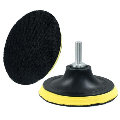 Luomorgo 4 Inch Hook & Loop Backing Pad Orbital Sander Polisher 2pcs - style: 4 Inch