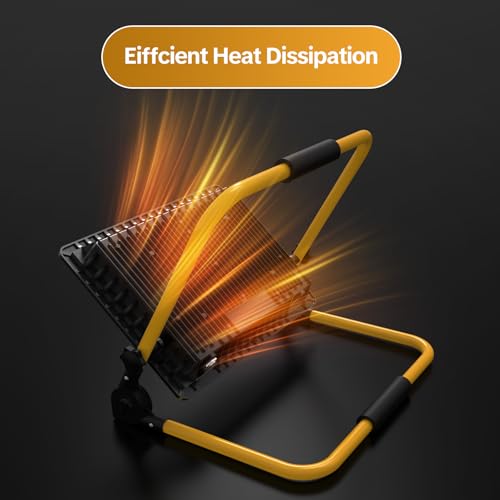 AIKVSXER Portable LED Work Light, 300W 36000LM Job Site Lights, 1 Pack