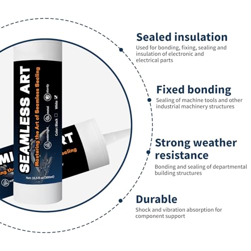 White Automotive Seam Sealer, Polyurethane Seam Sealer Automotive-10oz