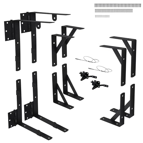 2 Sets Gate Kit Gate Corner Brace Bracket Heavy Duty Anti Sag Gate Frame Kit with a Self-Locking Gate Latch, Gate Kits for Wooden Fence Garden Wooden Driveway Gates,Shed Doors, Corral Gates - size: Fence Gate Kits 2 Set