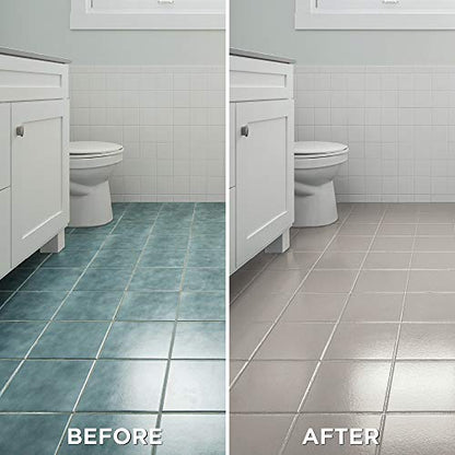 Rust-Oleum Home Interior Floor Semi-Gloss Greige Coating Kit - color: Greige