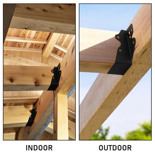 36 Pcs 2"x 4" Joist Hanger|Q235B Carbon Steel - size: 36, style: 2"x 4"