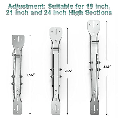 ForoGore Garage Door Reinforcement Bracket, Adjustable Opener Support