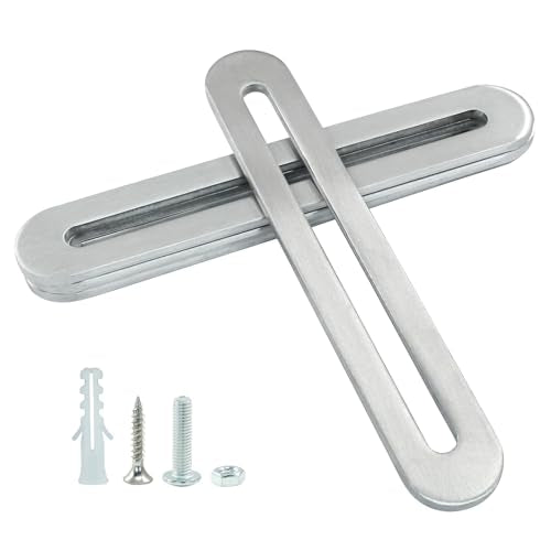 Adjustable Flat Mending Plate 110mm/4.33 Inch 8 Pcs - size: 110mm/4.33 Inch,Silver