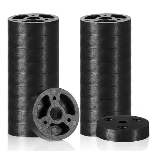 20 Pcs,2-1/2'' X 1/2" Deck Board Ledger Spacers Bulk Building Drainage Tool - size: 2-1/2'' X 1/2"