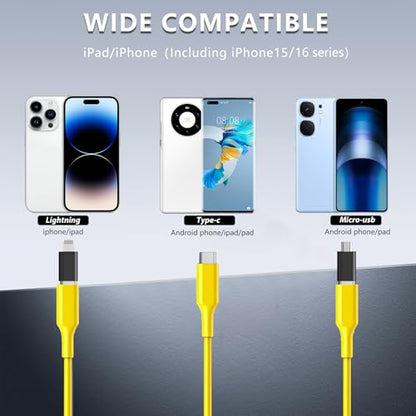 JSE Endoscope Camera with Light, 16.4FT Waterproof Borescope 1920P HD, Semi-Rigid Cable, 8 Adjustable High Brightness LED Lights Inspection Snake Camera for iPhone, Android, iPad