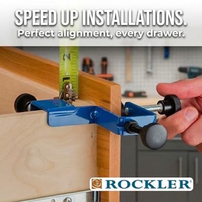 Rockler Cabinet Drawer Installation Clamps for Fast Drawer Mounting