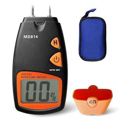 Digital Wood Moisture Meter 4 Pin Lumber Humidity Tester for Lumber