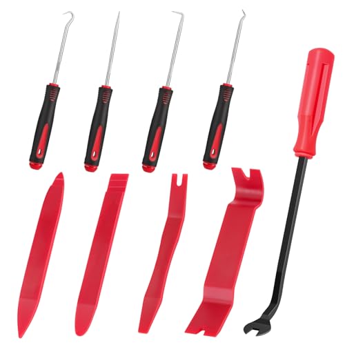 GLK Trim Removal Tool Pry Tool Kit - color: Red