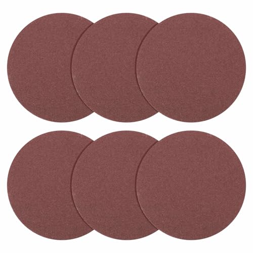 DTGN 2In 100Grit Hook and Loop Sanding Disc 10Pcs Red Aluminum Oxide - color: Red, size: 2 Inch(100 Grit)