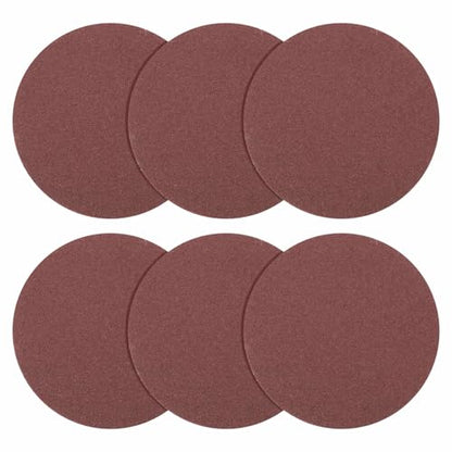 DTGN 2In 100Grit Hook and Loop Sanding Disc 10Pcs Red Aluminum Oxide - color: Red, size: 2 Inch(100 Grit)