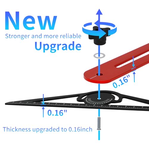 Stair Tread Template Tool,Adjustable 8-72In Stair Measuring Tool