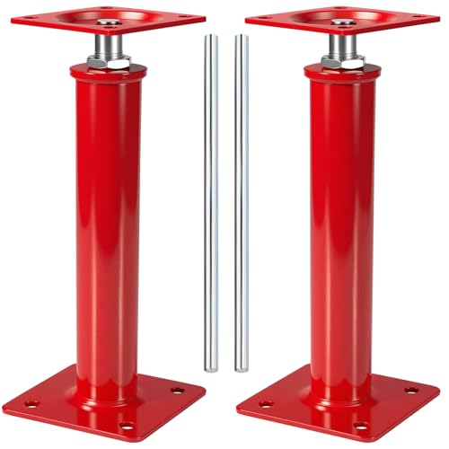 2 Pack House Floor Jacks, 16"-21" Height Range, 11023 LBS Max Load - size: 16" - 21" (2 Pack)