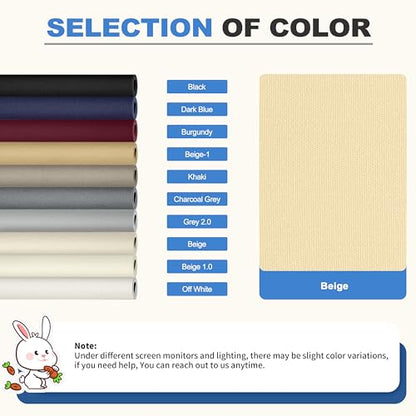 KING MOUNTAIN Canvas Repair Patch 16×30 Inch Self-Adhesive Waterproof Fabric Patch for Sofas, Tents, Furniture,Tote Bags, Car Seats (Beige) - color: Beige, size: Canvas-16"W×30"L