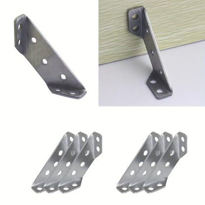 10Pcs Triangle Bracket Furniture Support Thickened Universal Connector Corner