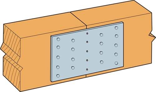 Simpson Strong-Tie TP35 TP 3-1/8 in. x 5 in. 20-Gauge Galvanized Tie Plate (Pack of 100)
