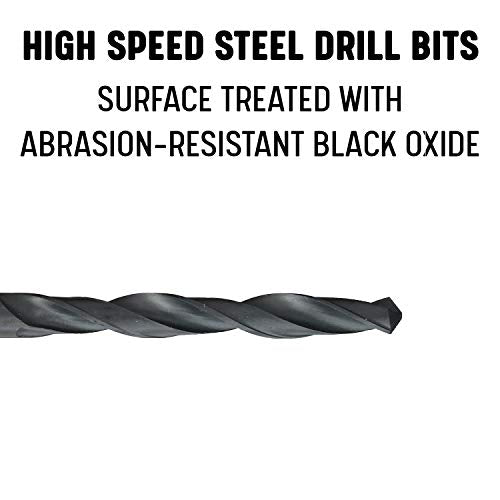 Drill America - DWDA/CX63/16 3/16" x 6" High Speed Steel Aircraft Extension Drill Bit (Pack of 12), DWDA/C Series - size: 3/16" (Pack of 12), style: 6" Length