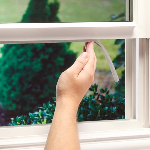 MD Building Foam Window Seal for Small Gaps, Gray, 3/16in x 3/8in x 17ft - color: Gray, size: 3/16" x 3/8" x 17'