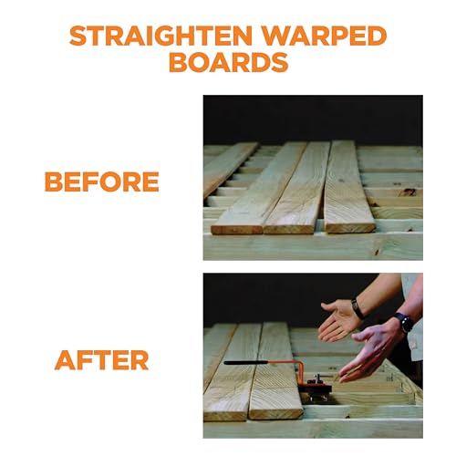 CAMO LEVER Deck Board Bending, Straightening and Locking Tool